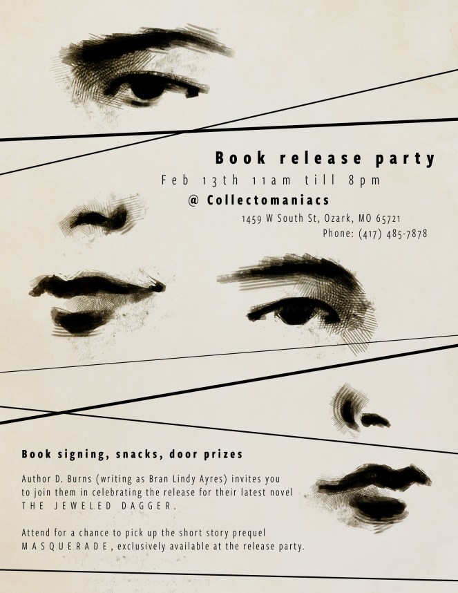 Book Release Party Flyer